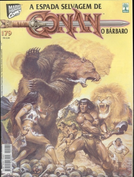 A Espada Selvagem de Conan, o Bárbaro (Nº 179)
