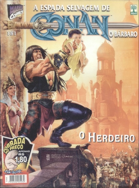 A Espada Selvagem de Conan, o Bárbaro (Nº 181)