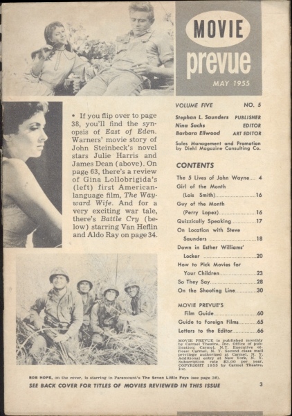 Movie Prevue, Vol. 5, Nº 5, May 1955