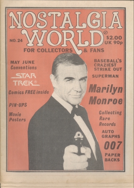 Nostalgia World for Collectors & Fans nº 24 May-June 1984