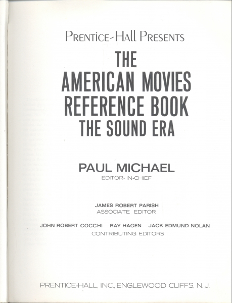 The American Movies Reference Book