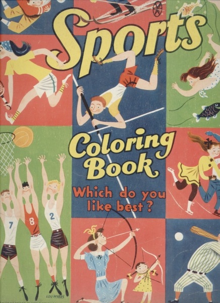 Sports Coloring Book