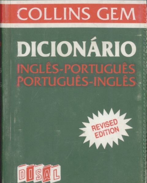 Collins Gem Dictionário Inglês Português / Português Inglês