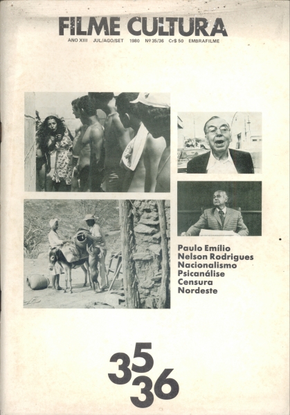 Revista Filme Cultura - Número 35 / 36 AnoXII Jul /Ago / Set 1980