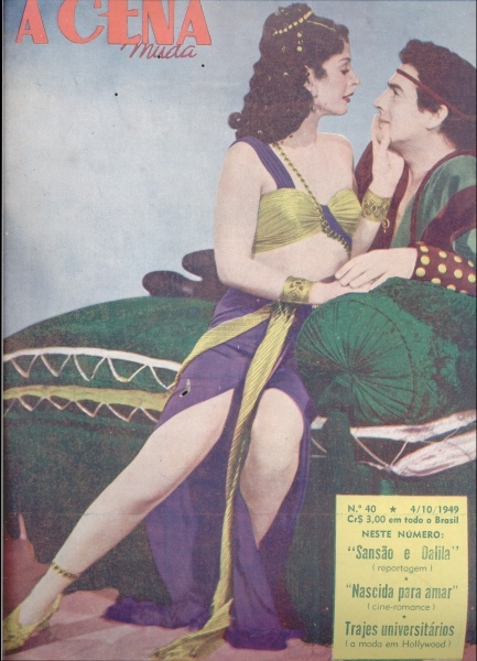 Revista A Cena Muda - Nº 40 - 04 de Outubro de 1949