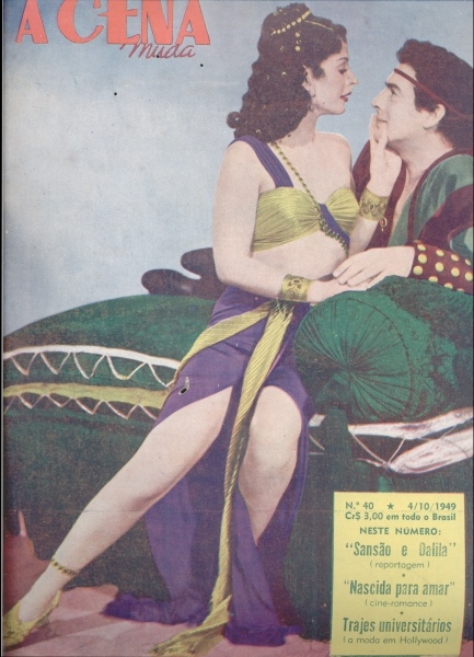 Revista A Cena Muda - Nº 40 - 04 de Outubro de 1949