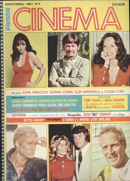 Revista Fiesta Cinema  N° 05,  1978