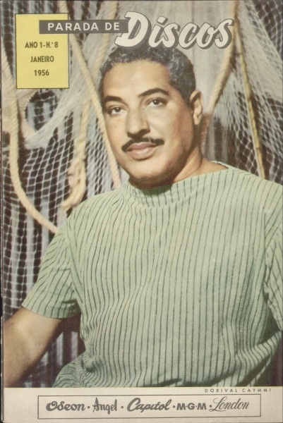 Parada de Discos Ano 1 nº 8 Janeiro de 1956