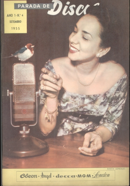 Parada de Discos Ano 1 nº 4 Setembro de 1955