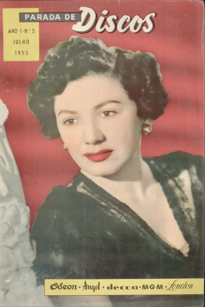 Parada de Discos Ano 1 nº 2 Julho de 1955
