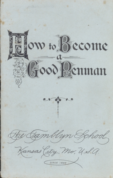 How to Become a Good Penman