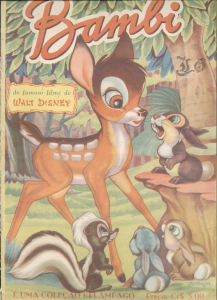 As mágicas figurinhas de Bambi