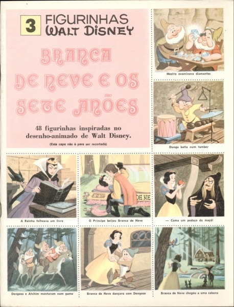 Álbum de Figurinhas Walt Disney