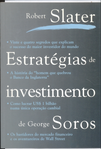 Estratégias de Investimento de George Soros