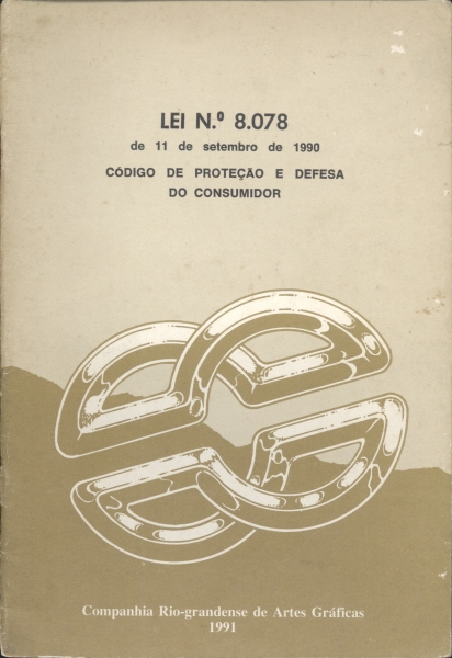 Código de Proteção e Defesa do Consumidor - Lei nº 8.078 11/9/90