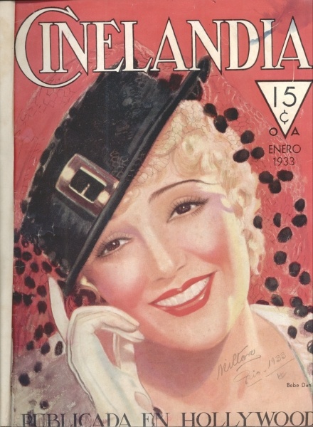 Coleção Revista Cinelandia Jan/Dez De 1933 E Cine-Mundial Fev/Dez De 1933