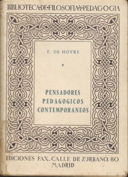 Pensadores Pedagogicos Contemporaneos