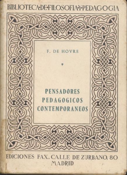 Pensadores Pedagogicos Contemporaneos