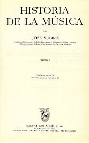 HISTÓRIA DE LA MÚSICA - 4 VOLUMES