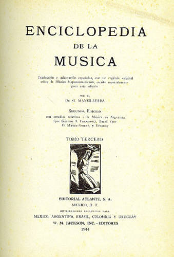 ENCICLOPÉDIA DE LA MUSICA - EM 3 VOLUMES