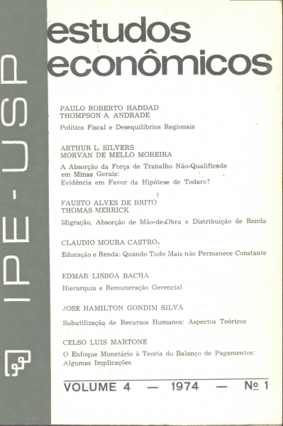 CRESCIMENTO ECONÔMICO MODERNO