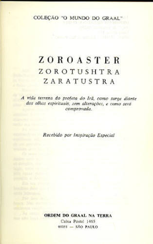 ZOROASTER