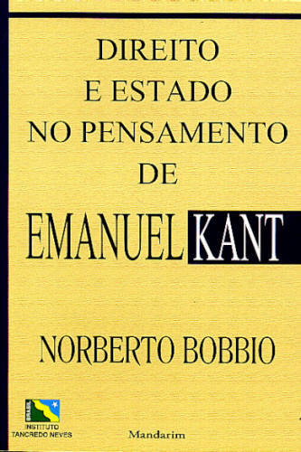 DIREITO E ESTADO NO PENSAMENTO DE EMANUEL KANT