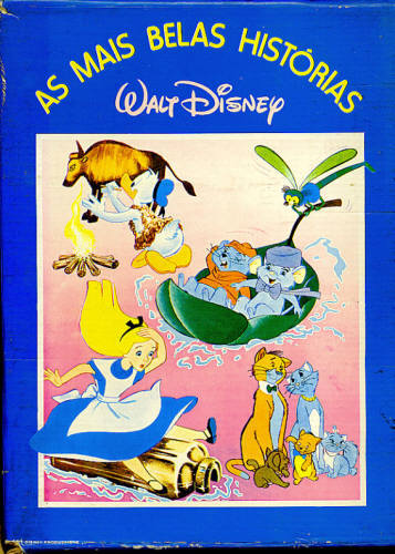 AS MAIS BELAS HISTÓRIAS - WALT DISNEY (EM 4 VOLUMES)