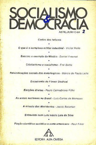 SOCIALISMO E DEMOCRACIA ANO I Nº2