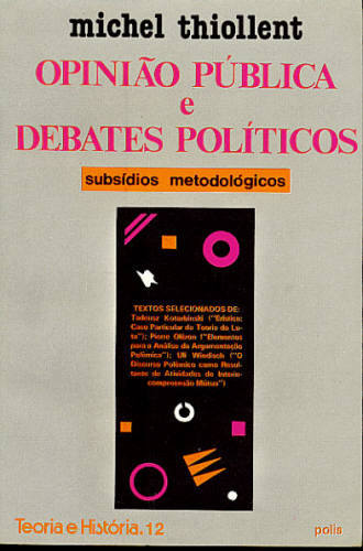 OPINIÃO PÚBLICA E DEBATES POLÍTICOS