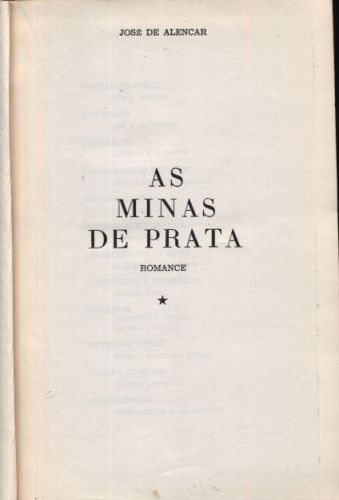 AS MINAS DE PRATA