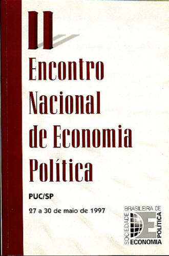 II ENCONTRO NACIONAL DE ECONOMIA POLÍTICA- VOLUME II