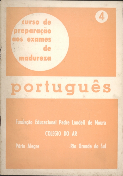 Curso de Preparação aos Exames de Madureza - Português - 4
