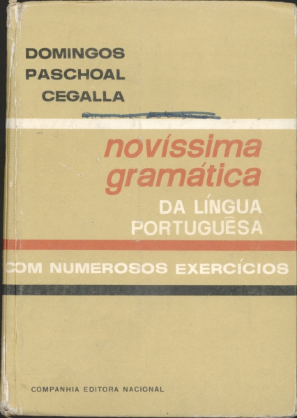 Novíssima Gramática da Língua Portuguesa