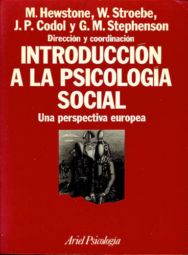 INTRODUCCIÓN A LA PSICOLOGÍA SOCIAL