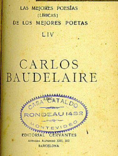 CARLOS BAUDELAIRE