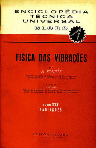 FÍSICA DAS VIBRAÇÕES - TOMO III