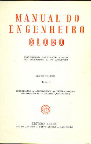 MANUAL DO ENGENHEIRO GLOBO - 6º VOLUME (1º TOMO)