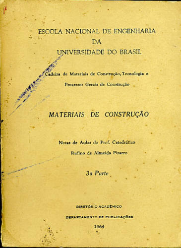 MATERIAIS DE CONSTRUÇÃO