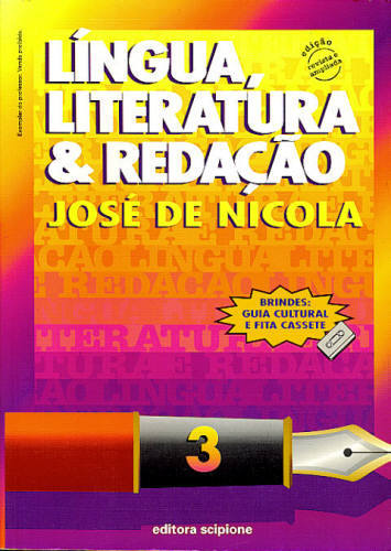 LÍNGUA, LITERATURA E REDAÇÃO VOL 3