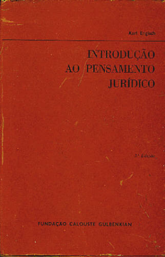 INTRODUÇÃO AO PENSAMENTO JURÍDICO