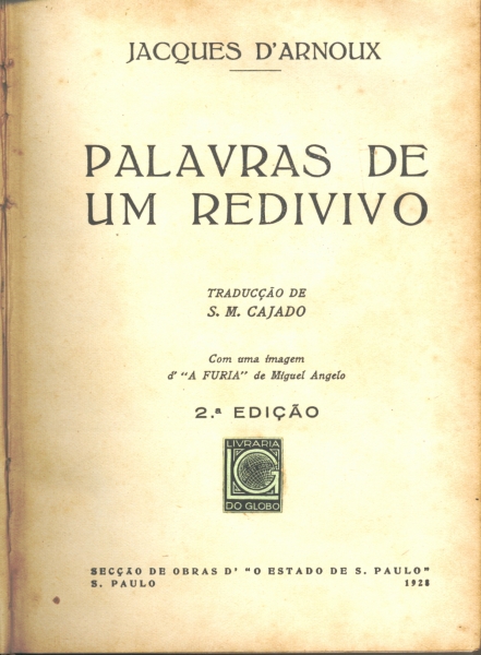 Palavras de um Redivivo