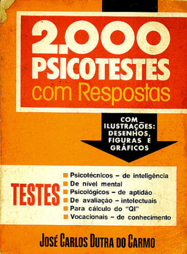 2000 PSICOTESTES COM RESPOSTAS (VOL. II)