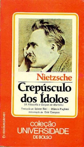 CREPÚSCULO DOS ÍDOLOS