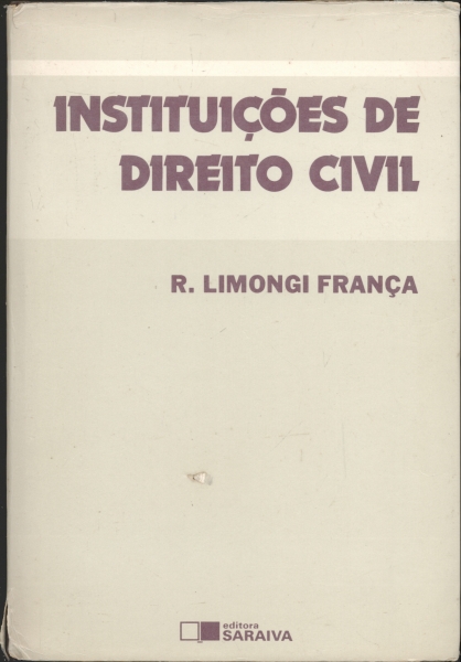Instituições de Direito Civil