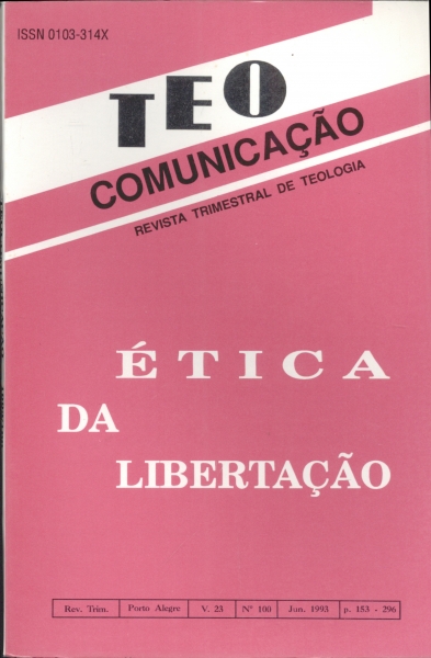 Teo Comunicação -  Vol. 23\n. 100\jun 1993