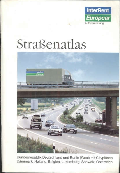 InterRent-Europcar Autovermietung - Strassenatlas