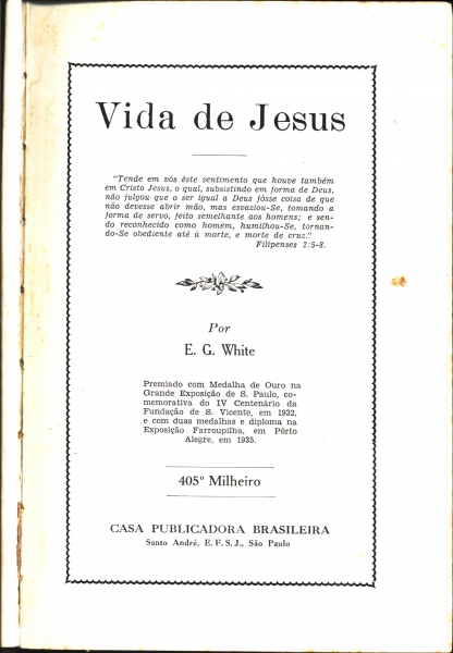 A Vida de Jesus