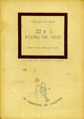 22 E A POESIA DE HOJE