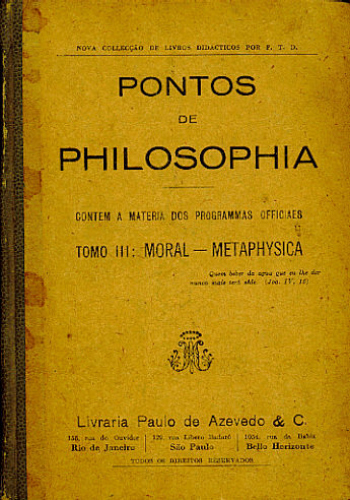 PONTOS DE PHILOSOPHIA